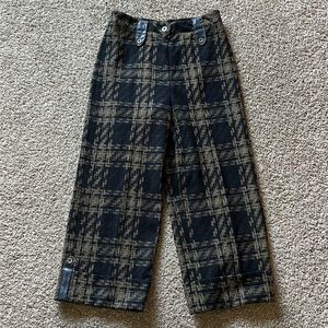 vintage houndstooth trousers